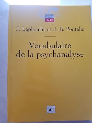 Vocabulaire de Psychanalyse