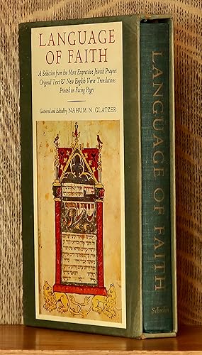 Seller image for LANGUAGE OF FAITH - IN SLIPCASE for sale by Andre Strong Bookseller