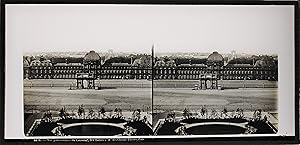 "VUE PANORAMIQUE DU CARROUSEL DES TUILERIES ET DES CHAMPS-ELYSEES, PARIS" [GLASS STEREOVIEW]