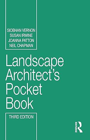 Bild des Verkufers fr Landscape Architect\ s Pocket Book zum Verkauf von moluna