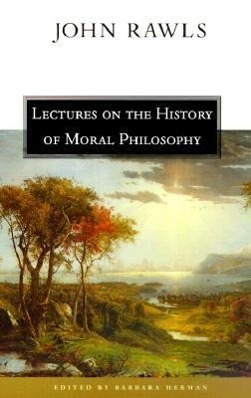 Bild des Verkufers fr Lectures on the History of Moral Philosophy zum Verkauf von moluna