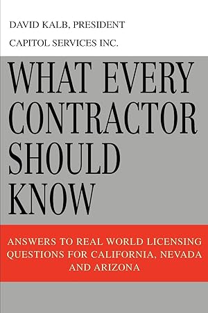 Seller image for What Every Contractor Should Know for sale by moluna
