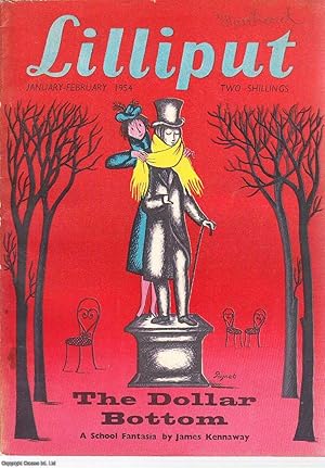 Lilliput Magazine. January-February 1954. Vol.34 no.2 Issue no.200. Ronald Searle drawings, Ardiz...