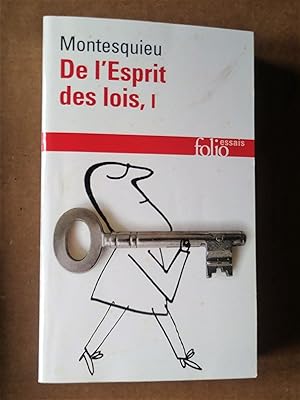 Seller image for De l'esprit des lois, tome 1 (dition tablie par Laurent Versini) for sale by Livresse