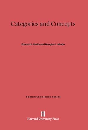 Image du vendeur pour Categories and Concepts mis en vente par moluna