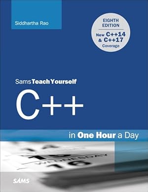 Bild des Verkufers fr C++ in One Hour a Day, Sams Teach Yourself zum Verkauf von moluna