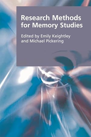 Bild des Verkufers fr Research Methods for Memory Studies zum Verkauf von moluna