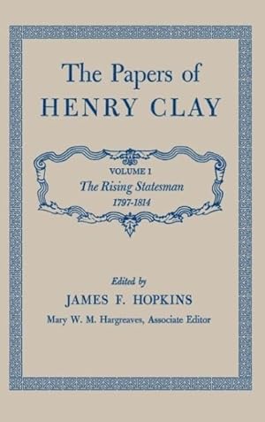 Imagen del vendedor de The Papers of Henry Clay, Volume 1 a la venta por moluna