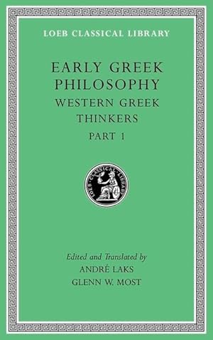 Bild des Verkufers fr Early Greek Philosophy, Volume Iv zum Verkauf von moluna