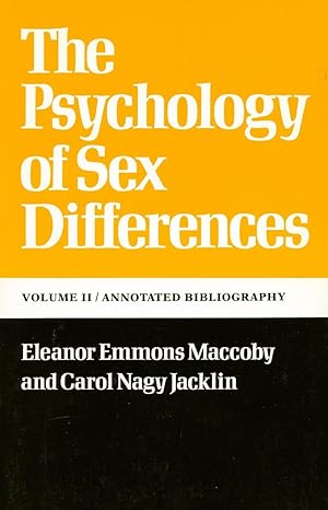 Bild des Verkufers fr The Psychology of Sex Differences zum Verkauf von moluna