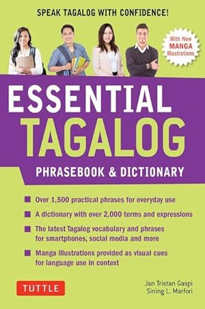 Bild des Verkufers fr Essential Tagalog Phrasebook & Dictionary: Start Conversing in Tagalog Immediately! (Revised Edition) zum Verkauf von moluna