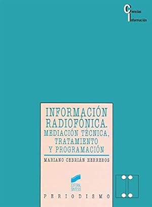 Seller image for Informaci?n radiof?nica for sale by Green Libros