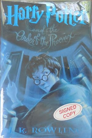 Imagen del vendedor de Harry Potter and the Order of the Phoenix (Signed by Illustrator) a la venta por Derringer Books, Member ABAA
