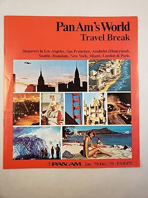 Imagen del vendedor de Pan Am's World: Travel Break Stopovers in Los Angeles, San Francisco, Anaheim (Disneyland), Seattle, Honolulu, New York, Miami, London & Paris a la venta por WellRead Books A.B.A.A.