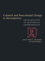 Seller image for Colonial and Postcolonial Change in Mesoamerica for sale by moluna