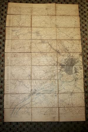 Bild des Verkufers fr U.S,. Geological Survey Pennsylvania Topographic Sheet [with parts of Western New Jersey] zum Verkauf von Princeton Antiques Bookshop