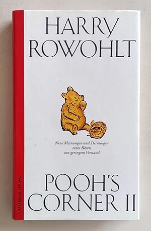 Bild des Verkufers fr Pooh's corner II. Neue Meinungen und Deinungen eines Bren von geringem Verstand. zum Verkauf von Antiquariat Buecher-Boerse.com - Ulrich Maier