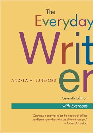 Seller image for Everyday Writer With Exercises for sale by GreatBookPrices