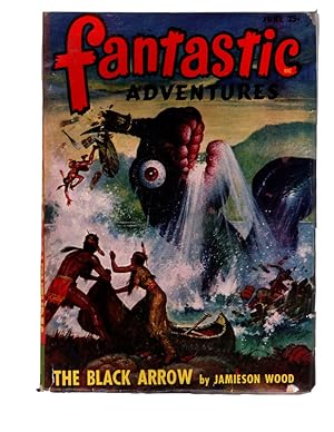 FANTASTIC ADVENTURES. JUNE 1948, VOL.10, NO.6. VINTAGE PULP MAGAZINE INCLUDES THE FULL-LEGNTH STO...