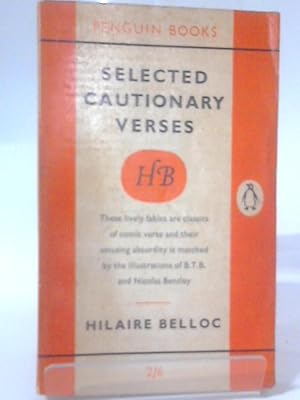 Bild des Verkufers fr Hilaire Belloc: Selected Essays zum Verkauf von World of Rare Books