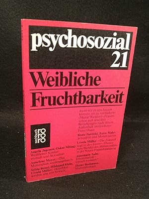 Seller image for psychosozial XXI. Weibliche Fruchtbarkeit. for sale by ANTIQUARIAT Franke BRUDDENBOOKS