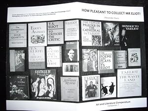 How Pleasant to Collect Mr. Eliot !- Art and Literature Compendium Companion 7