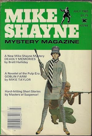 Image du vendeur pour MIKE SHAYNE MYSTERY MAGAZINE: July 1983 mis en vente par Books from the Crypt