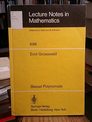 Imagen del vendedor de Besser Polynomials. (Lecture Nots in Mathematics 698). a la venta por Antiquariat Thomas Nonnenmacher