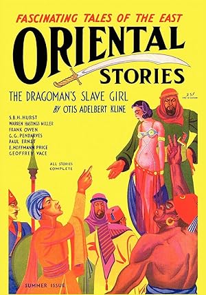 Bild des Verkufers fr Oriental Stories, Vol. 1, No. 5 (Summer 1931) zum Verkauf von moluna