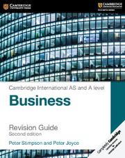 Bild des Verkufers fr Cambridge International AS and A Level Business Revision Guide zum Verkauf von moluna