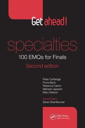 Imagen del vendedor de Get Ahead! Specialties 100 EMQs for Finals a la venta por moluna
