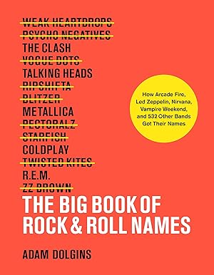 Bild des Verkufers fr The Big Book of Rock & Roll Names zum Verkauf von moluna