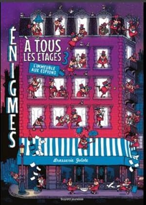 énigmes à tous les étages Tome 3 : l'immeuble aux espions