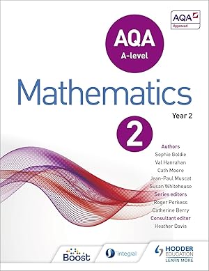 Bild des Verkufers fr AQA A Level Mathematics Year 2 zum Verkauf von moluna