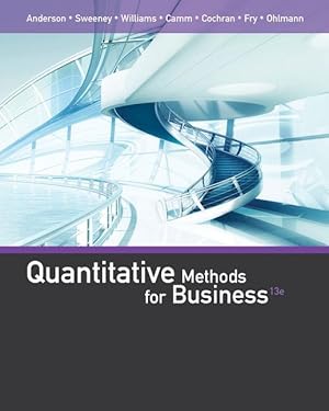 Seller image for Quantitative Methods for Business for sale by moluna