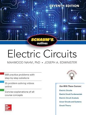 Bild des Verkufers fr Schaum\ s Outline of Electric Circuits zum Verkauf von moluna