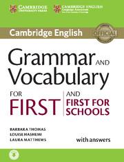 Bild des Verkufers fr Grammar and Vocabulary for First and First for Schools Book with Answers and Audio zum Verkauf von moluna