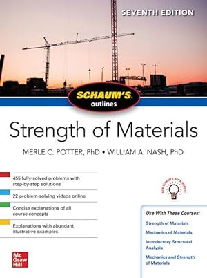 Bild des Verkufers fr Schaums Outline of Strength of Materials Seventh Edition zum Verkauf von moluna