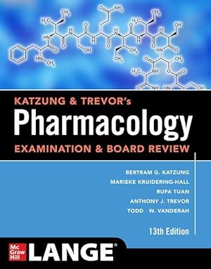 Bild des Verkufers fr Katzung & Trevor\ s Pharmacology Examination and Board Review, Thirteenth Edition zum Verkauf von moluna