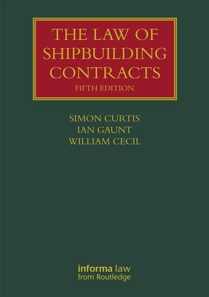Seller image for The Law of Shipbuilding Contracts for sale by moluna