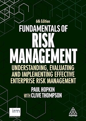 Bild des Verkufers fr Fundamentals of Risk Management: Understanding, Evaluating and Implementing Effective Enterprise Risk Management zum Verkauf von moluna