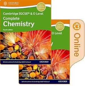 Bild des Verkufers fr Cambridge IGCSE (R) & O Level Complete Chemistry: Print and Enhanced Online Student Book Pack Fourth Edition zum Verkauf von moluna