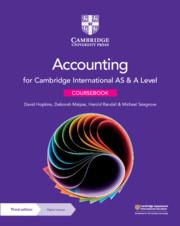 Seller image for Cambridge International as & a Level Accounting Coursebook with Digital Access (2 Years) for sale by moluna