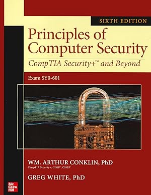 Bild des Verkufers fr Principles of Computer Security: Comptia Security and Beyond, Sixth Edition (Exam Sy0-601) zum Verkauf von moluna