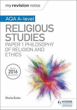 Immagine del venditore per My Revision Notes AQA A-level Religious Studies: Paper 1 Philosophy of religion and ethics venduto da moluna