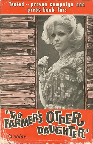 Bild des Verkufers fr The Farmer's Other Daughter (Original pressbook for the 1965 film) zum Verkauf von Royal Books, Inc., ABAA