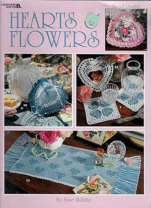 Seller image for Hearts & Flowers (Thread Crochet) (Leisure Arts, #3079) for sale by Vada's Book Store