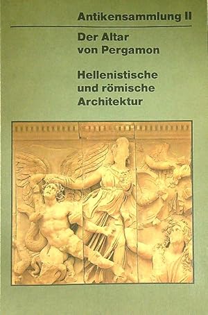 Bild des Verkufers fr Der Altar von Pergamon Hellenistische und romische architekture zum Verkauf von Librodifaccia