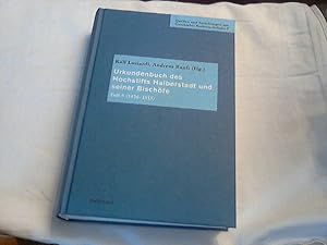Bild des Verkufers fr Urkundenbuch des Hochstifts Halberstadt und seiner Bischfe; Teil: Teil 5., (1426 - 1513). Quellen und Forschungen zur Geschichte Sachsen-Anhalts ; Bd. 7 zum Verkauf von Versandhandel Rosemarie Wassmann