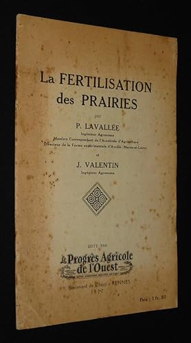 Imagen del vendedor de La Fertilisation des prairies a la venta por Abraxas-libris
